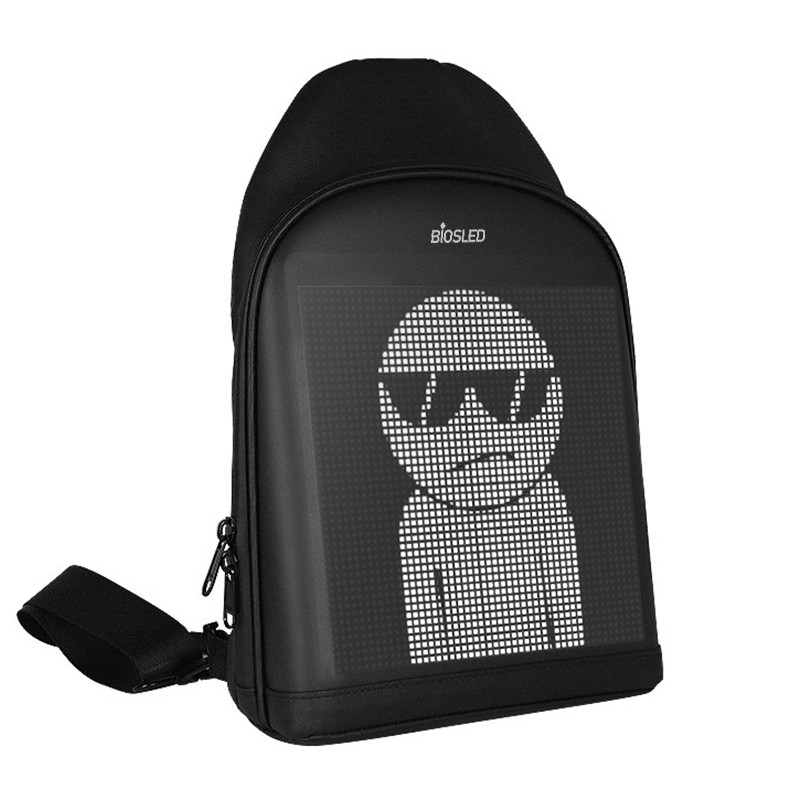NO.1 Attractive LED Display Sling Bag in 2021| BIOSLED